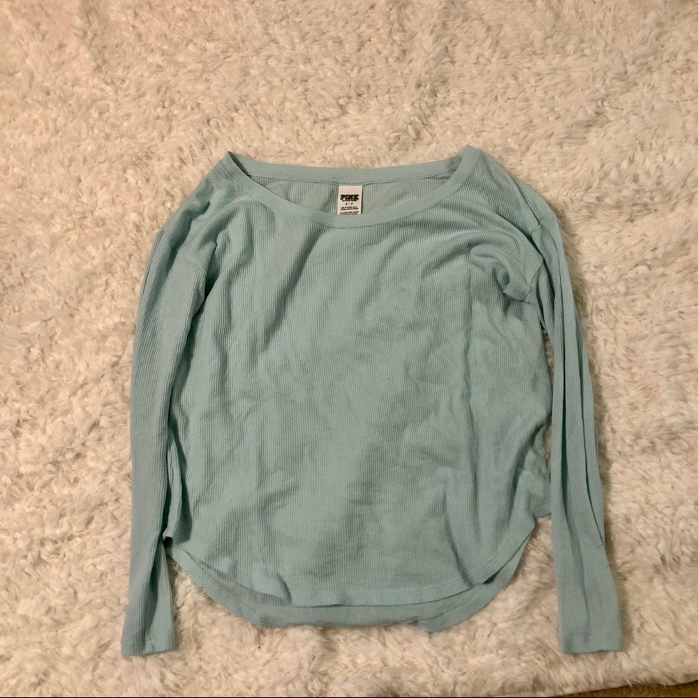 Pink long sleeve thermal Small